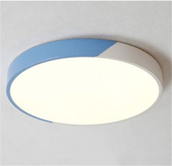 2019 New Modern Ultra Thin Double Color Led Ceiling Lamps Iron Square Round Ceiling Lights For Living Room Bedroom Indoor Lighting From Jess678