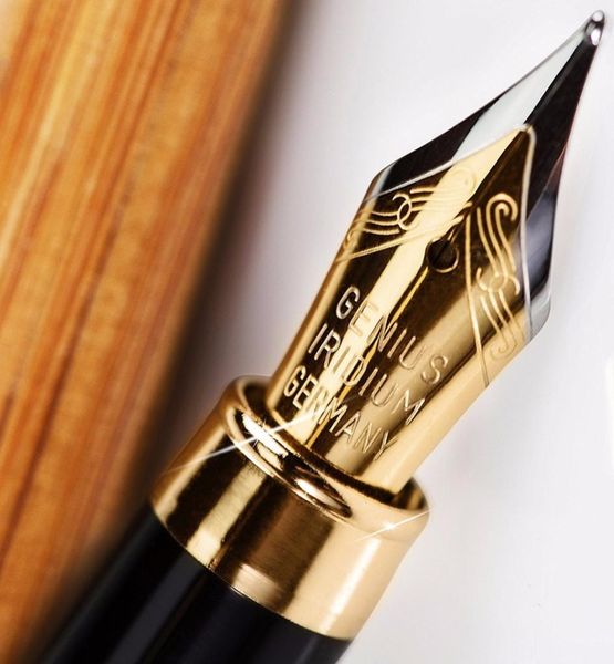 

classic bamboo fountain pen and bamboo box 1 set business gift set germany nib