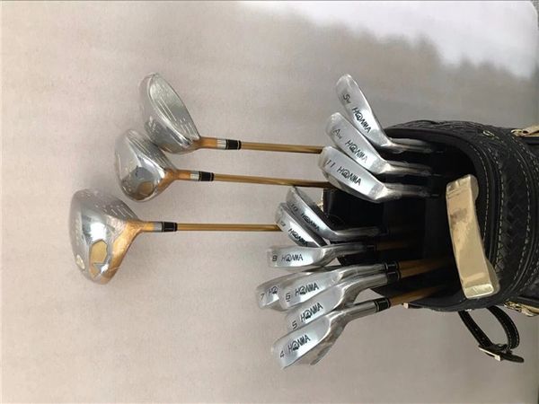 

4 tar honma 05 et honma 05 golf complete et golf club driver fairway iron putter r r flex haft with head cover