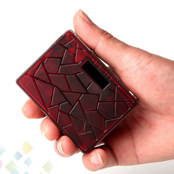 

Authentic Teslacigs DB219 Box Mod 219W Max Output Made of Solid Material PEI 3 Colors fit 18650 battery 510 Atomizers DHL Free