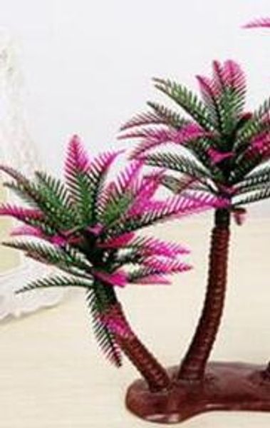 

новый дизайн искусственный кокосовая пальма микропластиковая пейзажная песочница стиль palm island искусственное растение украшение искусств