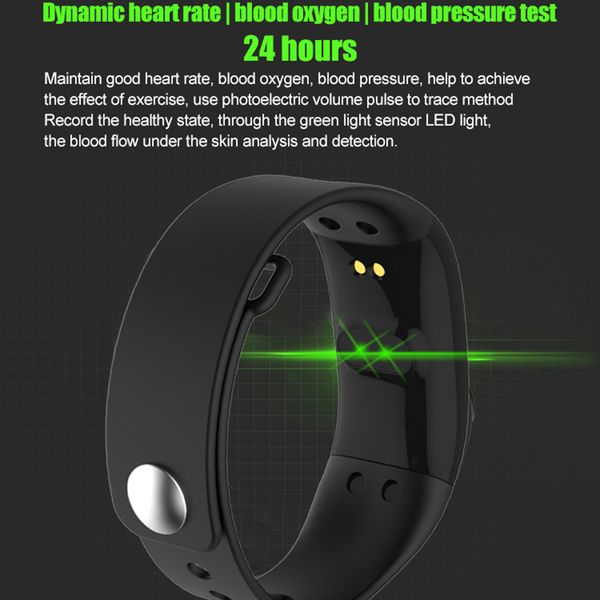 

2018 fall winter new v66 fitness tracker pedometer sport gym step counter heart rate monitor health pedometers for android ios