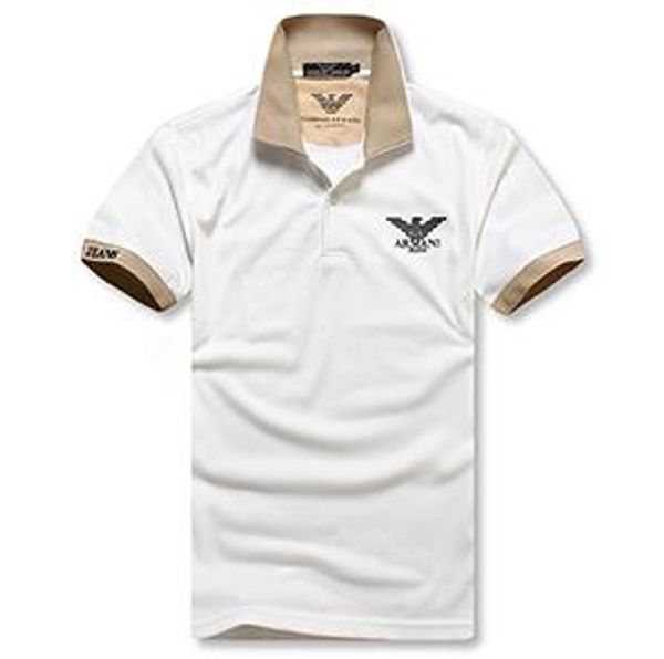 

2018 горячая известный роскошный новый бренд рубашки поло Мужчины с коротким рукав