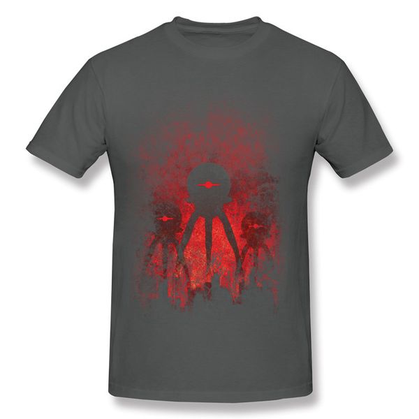 

men's size cotton o shirt t-shirts robopocalypse tees red short 100% neck t-shirts big sleeve normal men's bpjnh, Black