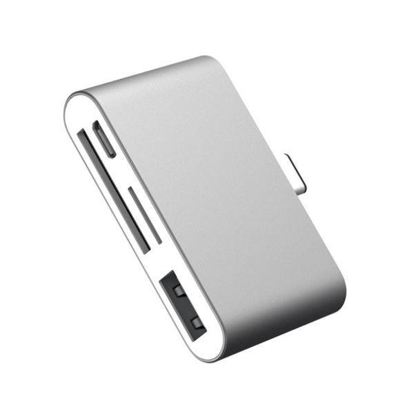 

4 in 1 usb3.1 type-c super thin micro sd memory card reader for phone/computer 4 colors