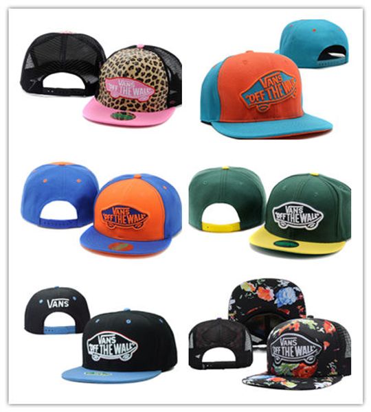 

Cheap Good Sale fashion style Flat Visor vanses Baseball Sport Flat Full Closed Caps Bones Red C logo Blue Color Free Shipping