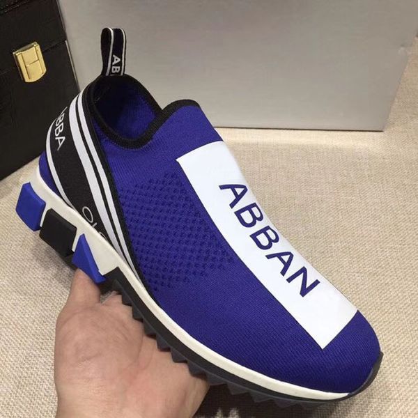 

Men tenni youth hoe fa hion luxury de igner 2018 new knitted letter men ba ketball ca ual running port hoe big ize hoe