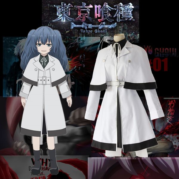

yonebayashi saiko cosplay costumes japanese anime tokyo ghoul:re clothing masquerade mardi gras carnival halloween costumes spot supply fre, Black