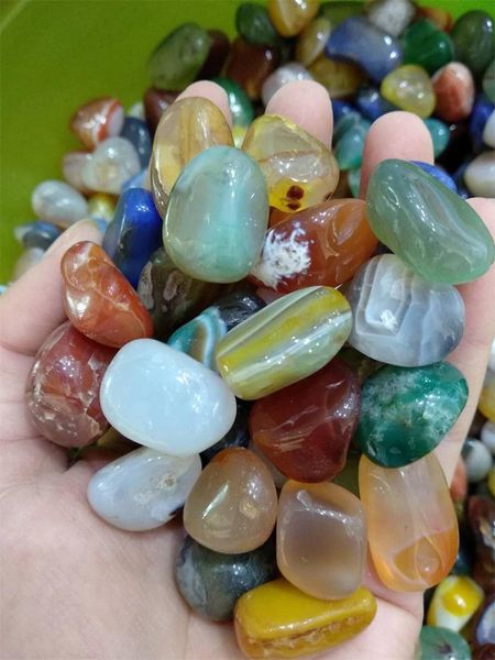 

200g tumbled stone beads and bulk assorted mixed gemstone rock minerals crystal stone for chakra healing natural agate for dec