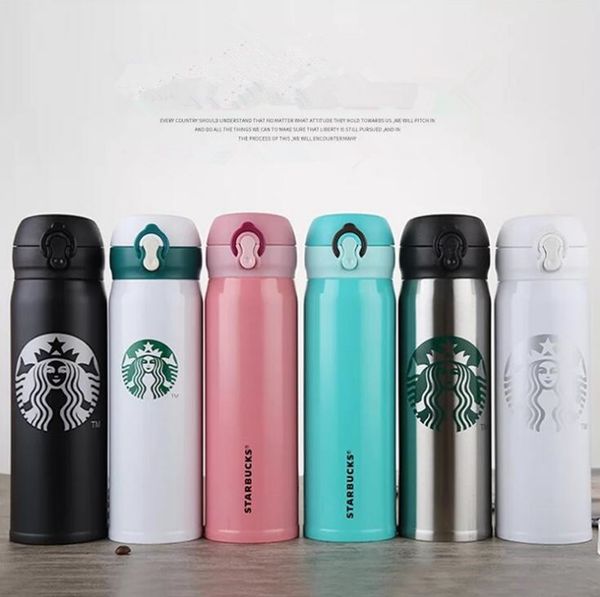 

Stainle teel vacuum cup 500ml coffee water bottle thermal bottle vacuum fla k travel garrafa bounce bottle ooa4623