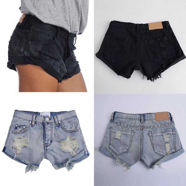 pantaloncini jeans larghi