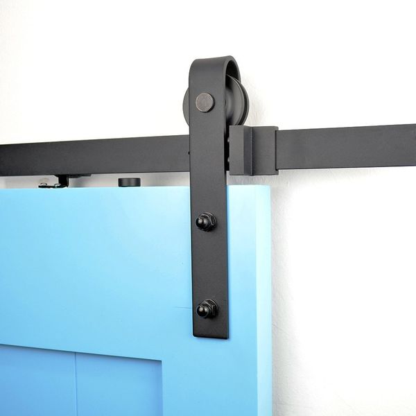 

soft close mechanism sliding wooden door kit roller track wheel for sliding barn door hardware system