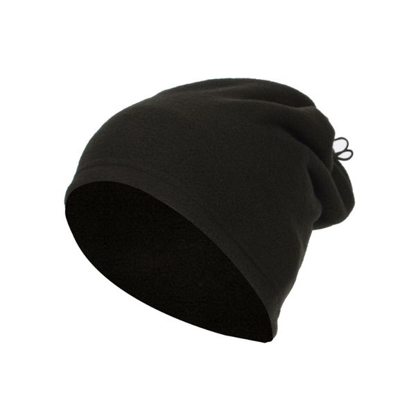 

winter outdoor caps and scarf dual use for men cotton warm windproof cap running hiking bicycle thermal fleece hat, Black;white