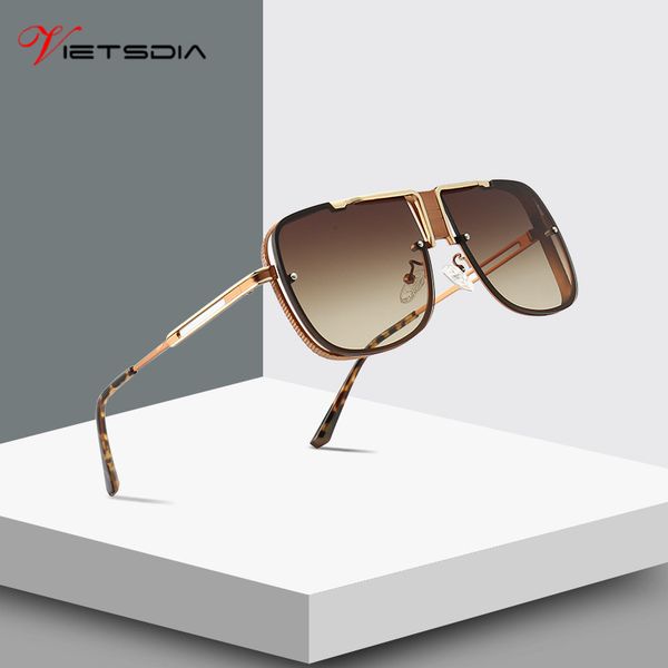 

vietsdia fashion cool unique square aviation style cascais sunglasses men brand design sun glasses masculino 1733, White;black