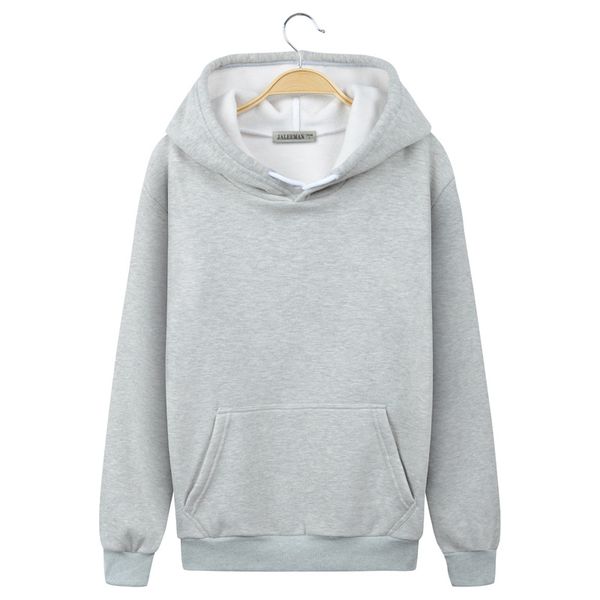 

smartsugar 2018 hoodies men solid 100% cotton autumn fleece pocket long sleeve hooded sweatshirt casual men boys fashion coats, Black