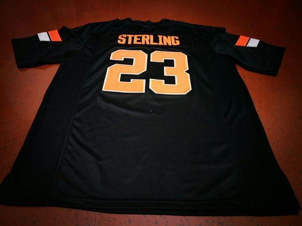 

men #23 sterling black orange oklahoma state cowboy alumni college jersey or custom any name or number jersey, Black;red