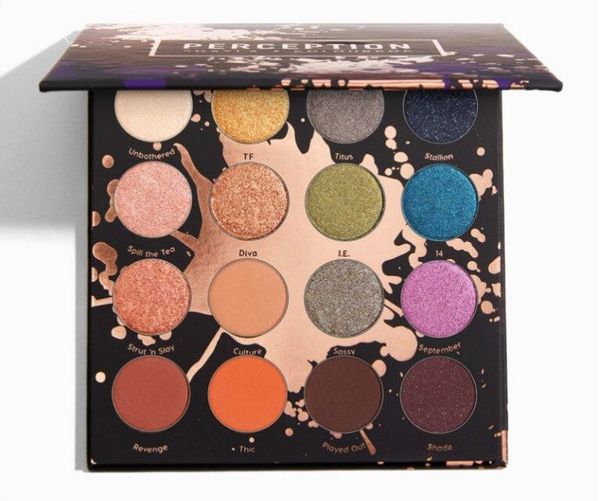 

perception eye shadow 16 colors waterproof and long-lasting dhl shipping
