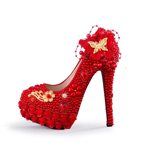 New Arrival Gorgeous Pearl Shoes