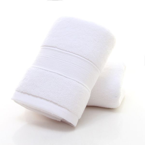 

34x74cm 100% cotton absorbent solid color soft comfortable grade men women family bathroom hand towel