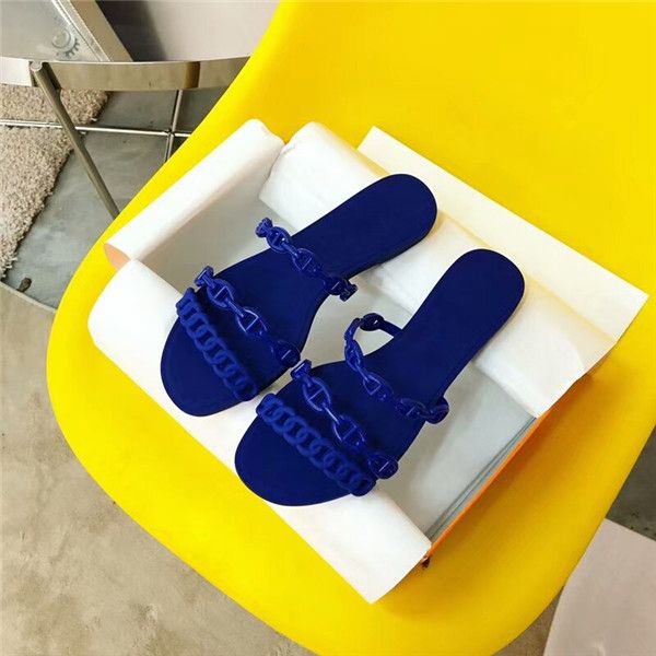 

New ummer bathroom lipper fa hion luxury brand women andal men hoe 35 39 and box