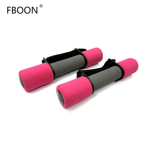 

fboon 1 pair women soft foam dumbbells lady fitness gym exercise dumbbell arm training exercise weights musculation equipment