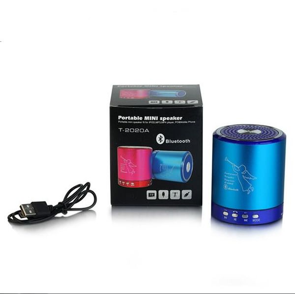 

Angel peaker t2020a portable wirele bluetooth mini ba tereo peaker metal alloy upport tf card u b handhifi mu ci player