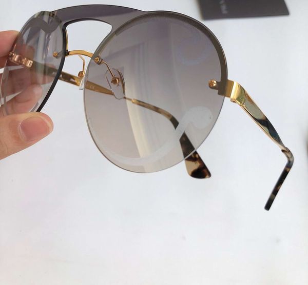 

spr65t солнцезащитные очки розовое золото серый зеркало sonnenbrille des lunettes de soleil женщины дизайнер солнцезащитные очки очки новый, White;black