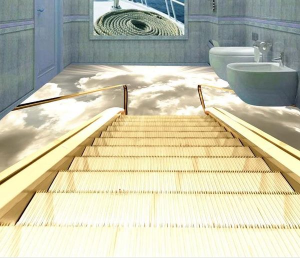 

wallpaper for bathrooms 3d fashion golden golden sky floor 3d wallpaper for walls