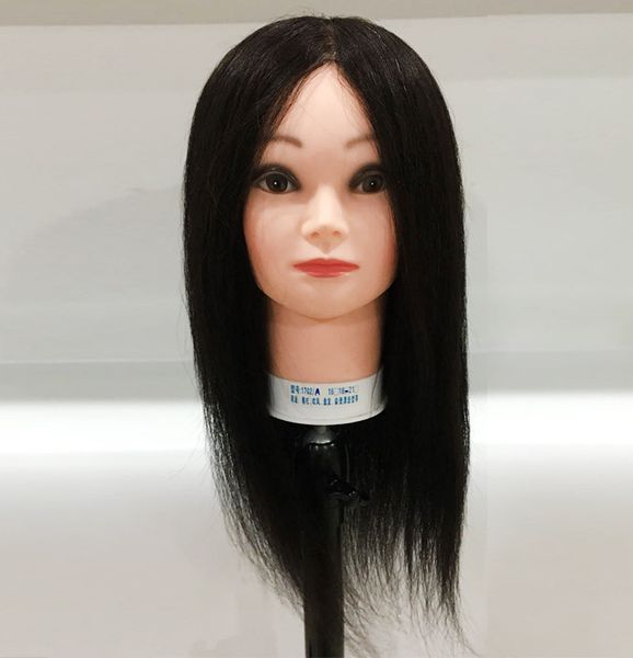 2019 Coolhair 100 Human Hair Mannequin Head Training Head