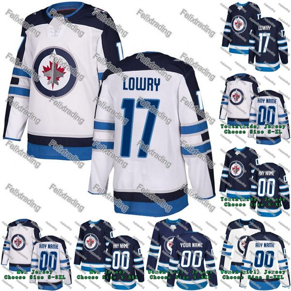 

17 Adam Lowry Winnipeg Jets Andrew Copp Marko Dano Seth Griffith Bryan Little Shawn Matthias Mathieu Perreault Nic Petan Kyle Connor Jersey