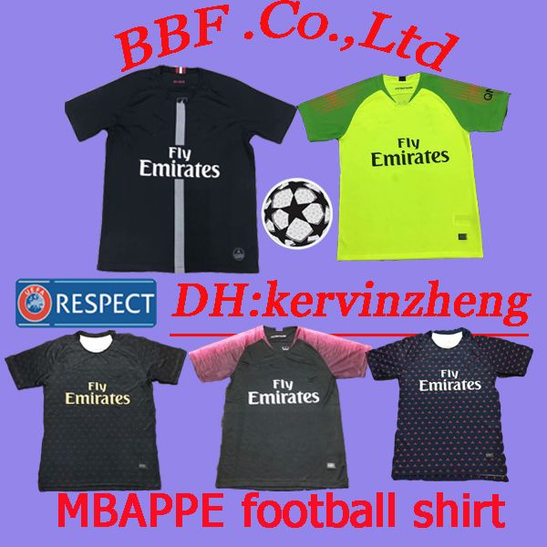 

Thai 2019 champion league occer jer ey goalkeeper aint maillot hirt pari alve cavani verratti mbappe di maria jer ey training uit
