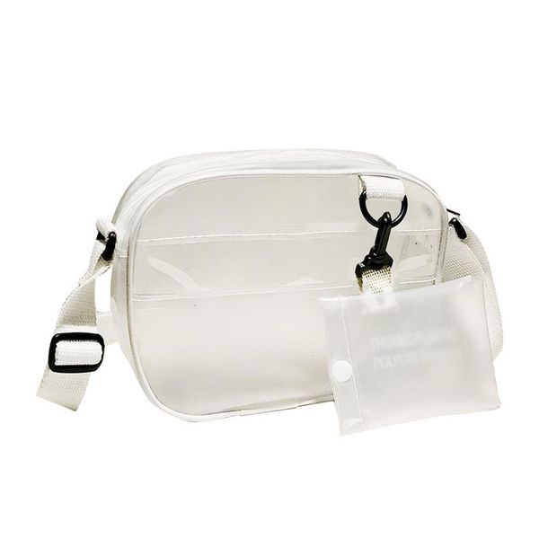 

pvc transparent jelly small shoulder bag mini female slung crossbody messenger hand bags wild jelly fashion girls handbags purse
