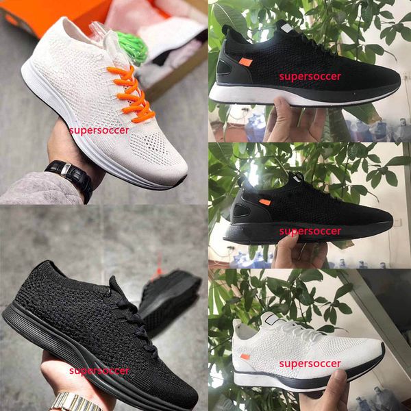 

[With Box]New Racer Black White Running Shoes Men Women Casual Racers Lightweight Breathable Walking Hiking Shoes Size 36-45