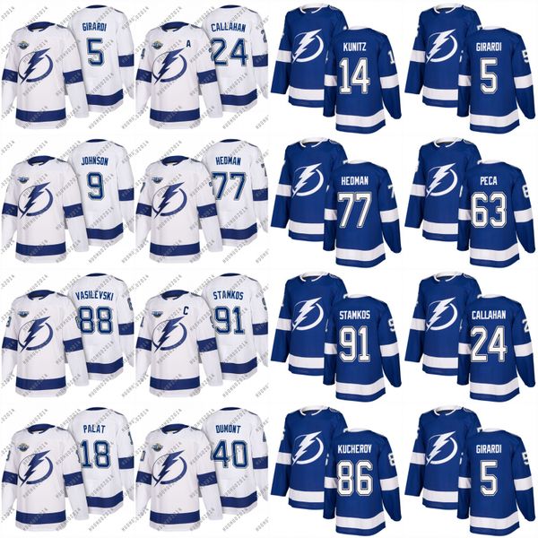

2018 ALL-Star Tampa Bay Lightning Steven Stamkos Nikita Kucherov Hedman Vasilevskiy Tyler Johnson Ryan Callahan Chris Kunitz Jerseys