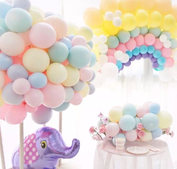 10inch Latex Balloon Pink Blue Purple Balloons Kids Boy Girl