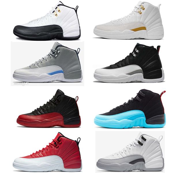 

Новый 12s 12 мужская баскетбольная обувь игра Royal ball Hot Punch University Gold WNTR Мичиган синий белый спортивные кроссовки дизайнер