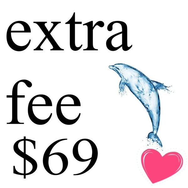 

special link for the extra fee $69, White