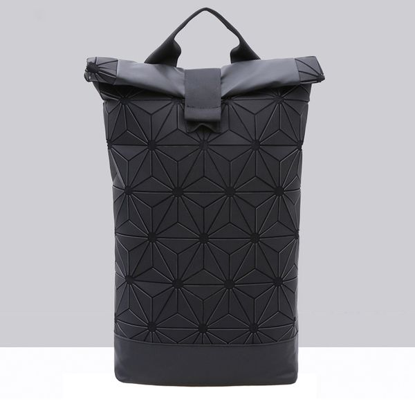 

women bao bao backpack for girls geometric shoulder bag men school bag rucksack hologram luminous lapbackpack baobao bagpack
