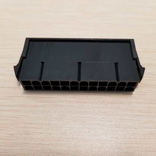 

Wholesale 100pcs/lot ATX 24Pin Female Socket Connector Joint without Pin Jack for PC PSU MOD DIY