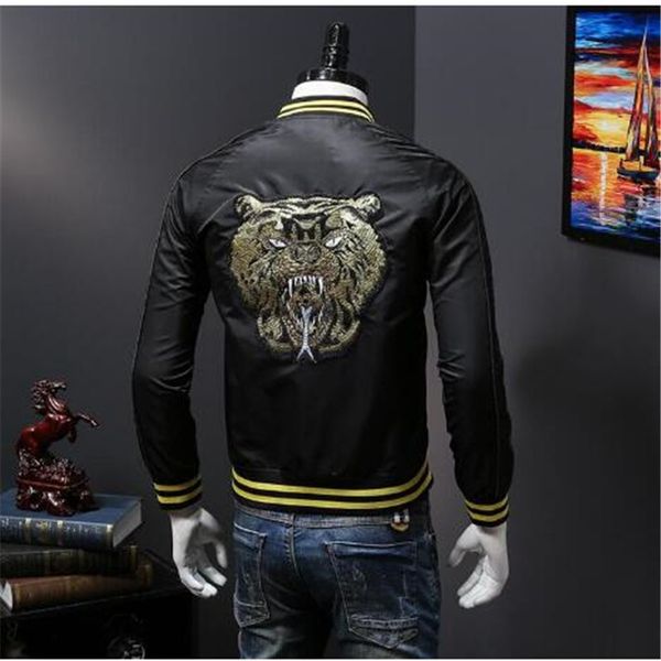 

solid color casual customized jacket men clothing b05, Black
