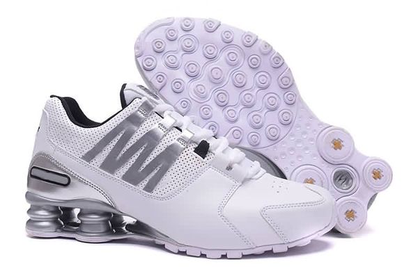 

Blck серый мужчины Shox Avenue спортивные тренеры chaussure homme Shox сетки дышащий кроссовки пе