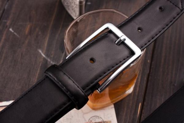 

luxury genuine leather belt men vintage leather belts men's jeans strap black color wide strapping waistband brown thong 110cm, Black;white