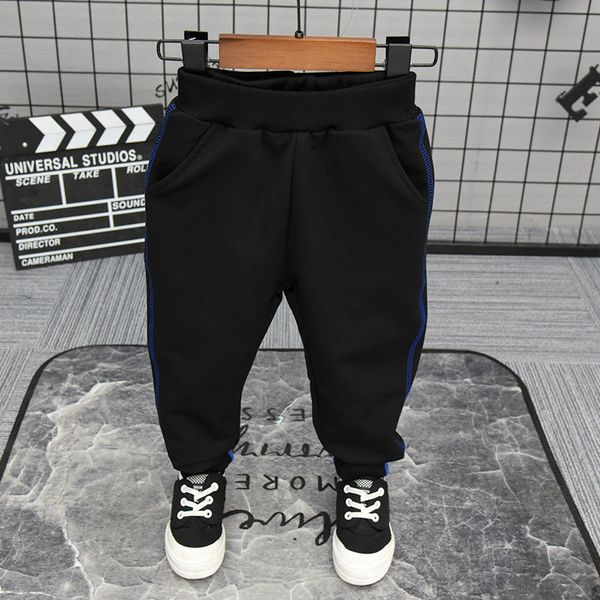 

new boys tracksuit children clothing baby boy casual sport pants kids cotton solid trousers toddler harem pants baby boy clothes, Blue