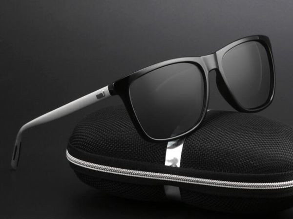 

sunglasses men polarized brand designer points women/men vintage eyewear driving sun glasses fashionable and casual sunshade glasses, White;black
