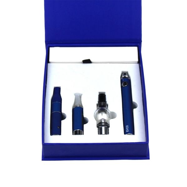 

Магия 3 в 1 Vapotizer ручка комплект воск сухой травы испаритель MT3 стекла атомайзер EVOD батареи 900mAh 1100mAh