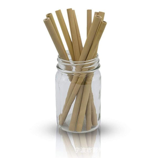 

19.5cm natural bamboo straws reusable bamboo drinking straw reusable eco friendly handcrafted natural drinking straws dhl
