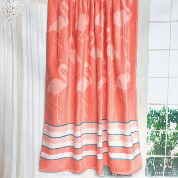 

drop shipping 180*105cm fashion flamingo bath beach towel 100% cotton thinker large bath towel serviette de bain toalla de playa