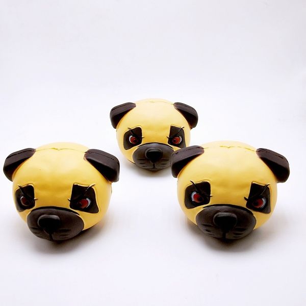 

simulation slow rebound dog head simulation slow rebound toy pu slow rebound foam dog head