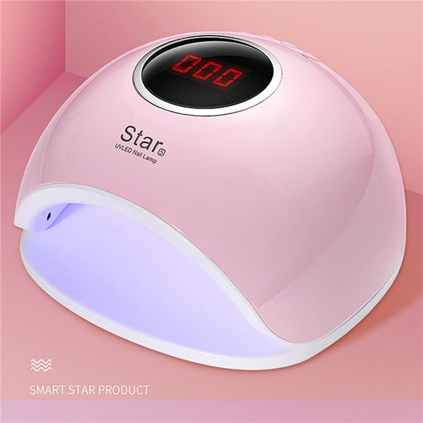 

brand new star5 72w uv lamp led lamp nail dryer ptherapy machine fast drying curing nail gel with auto sensing