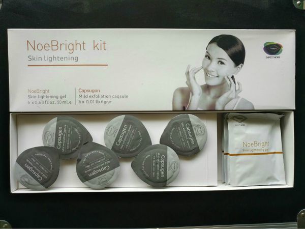 

noe bright kit kin lightening noe revive kit kin rejuvenation gel for oxygen machine ce